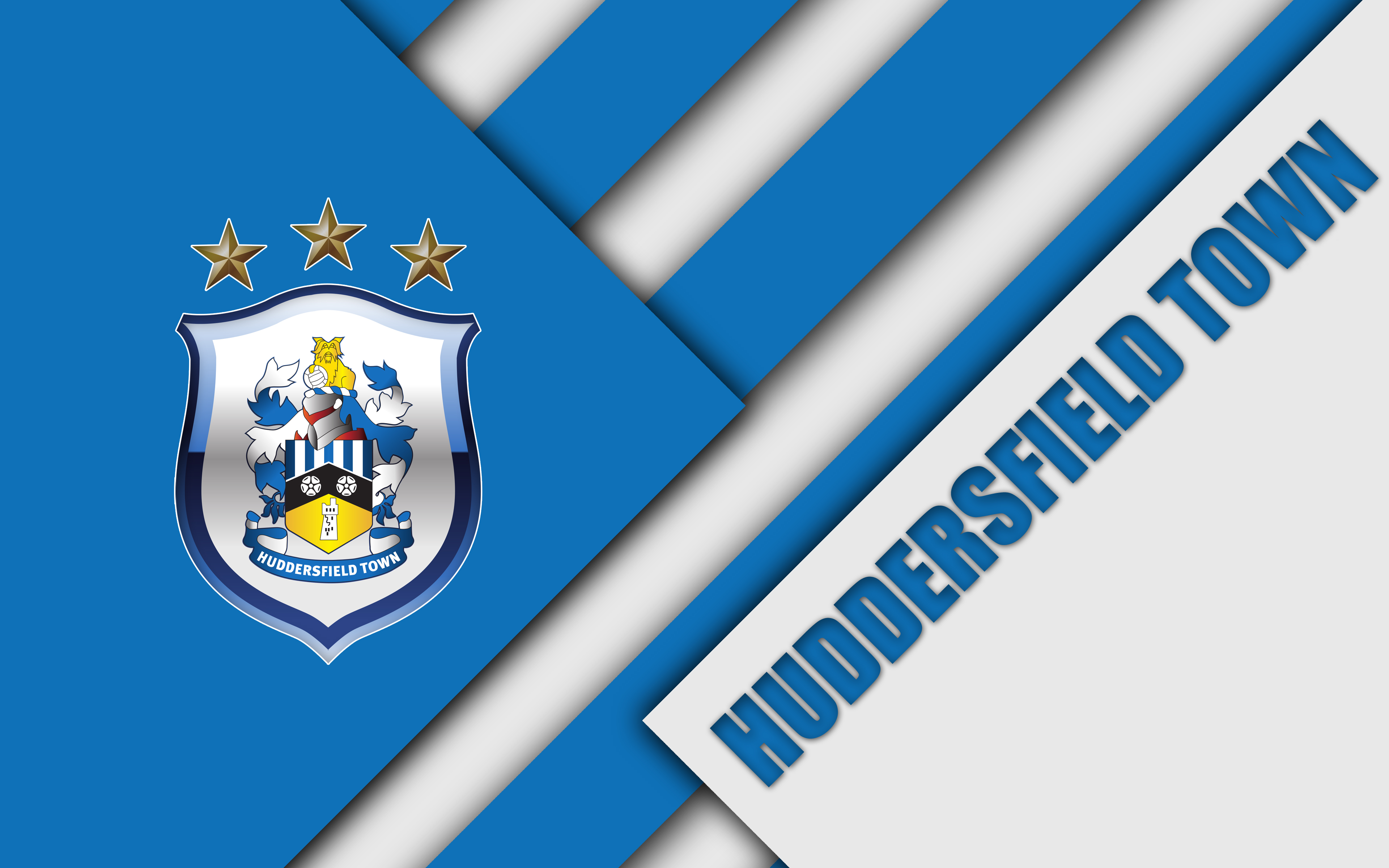 Laden Sie das Sport, Fußball, Logo, Emblem, Huddersfield Town Afc-Bild kostenlos auf Ihren PC-Desktop herunter