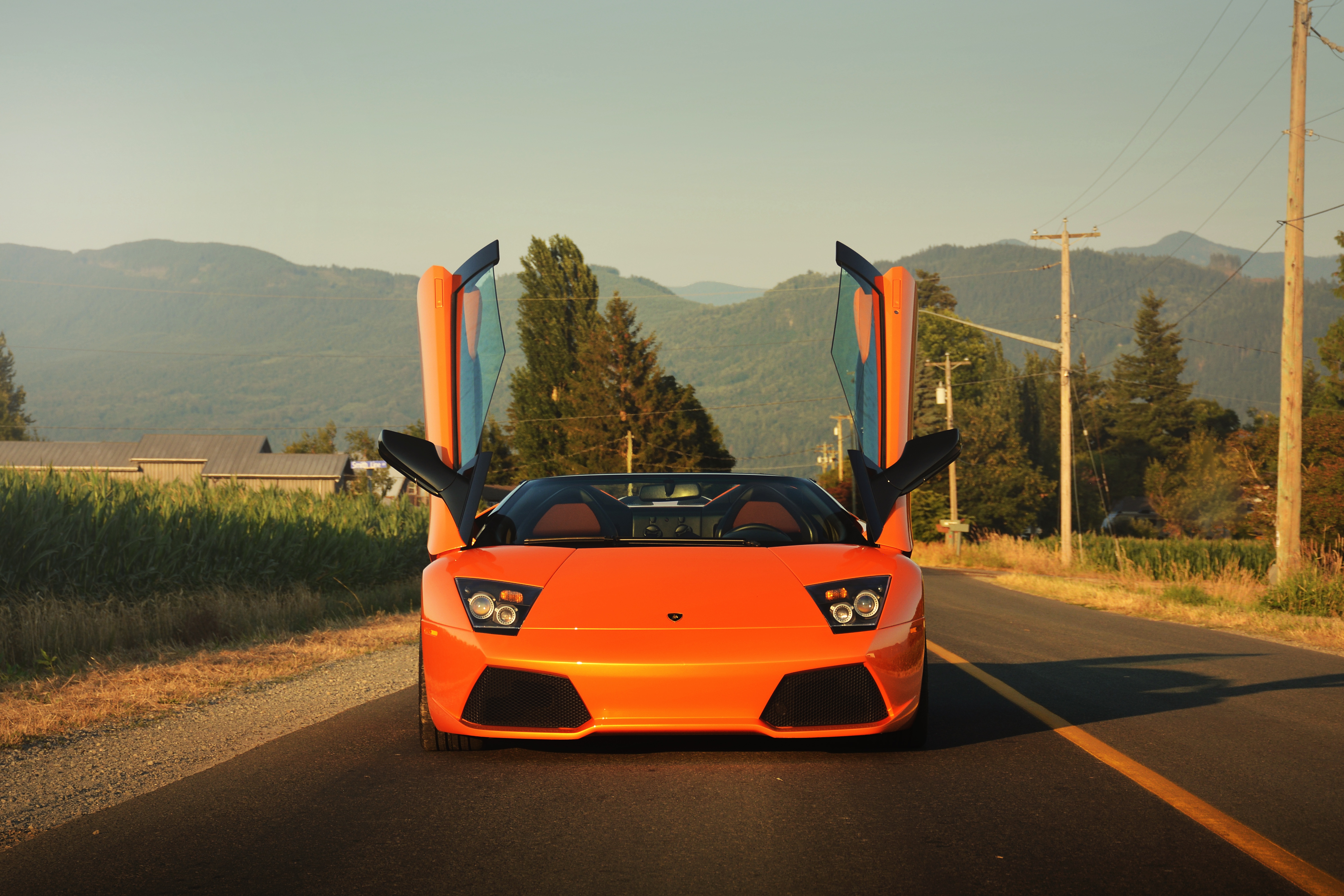 Download mobile wallpaper Lamborghini, Supercar, Vehicles, Lamborghini Murciélago for free.