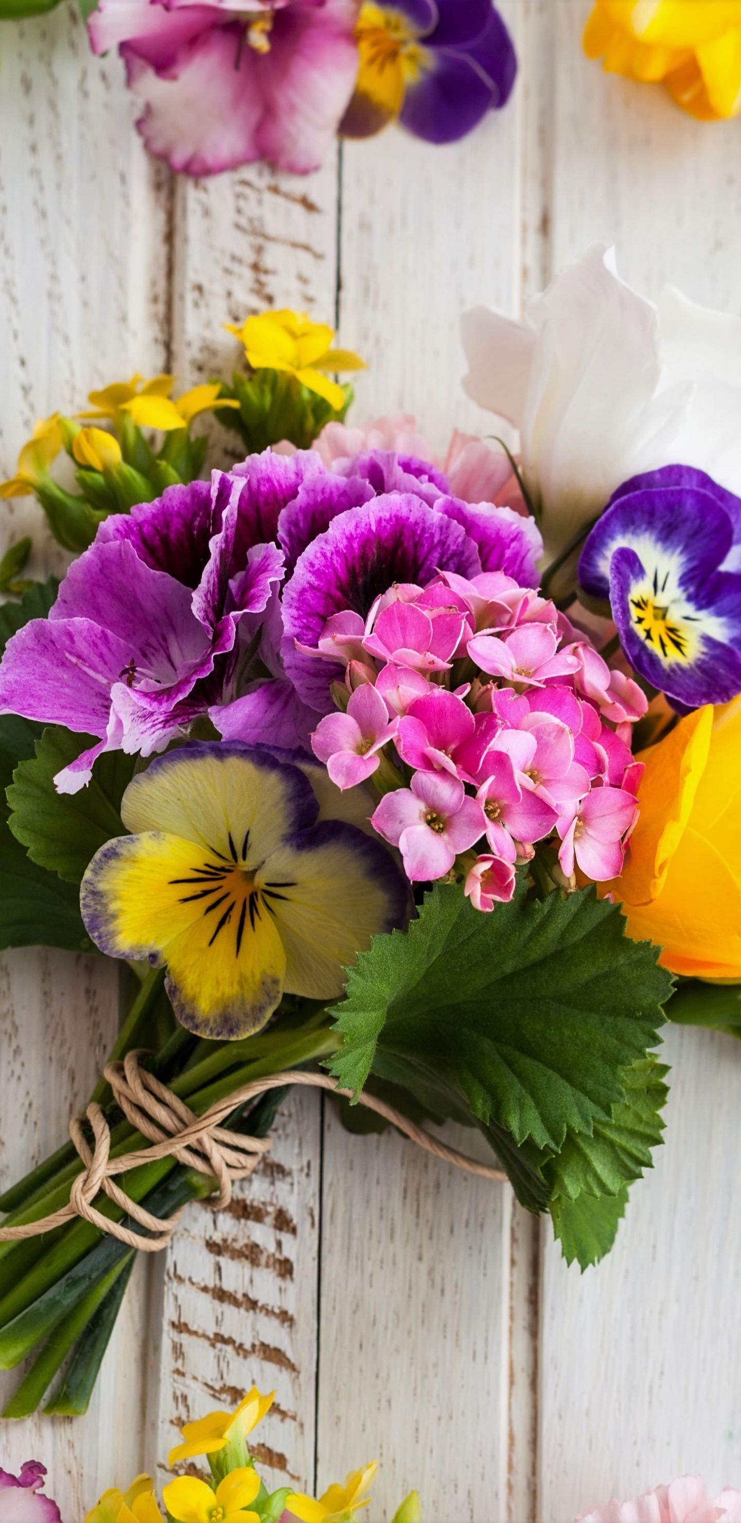 Download mobile wallpaper Still Life, Flower, Bouquet, Colorful, Spring, Man Made for free.