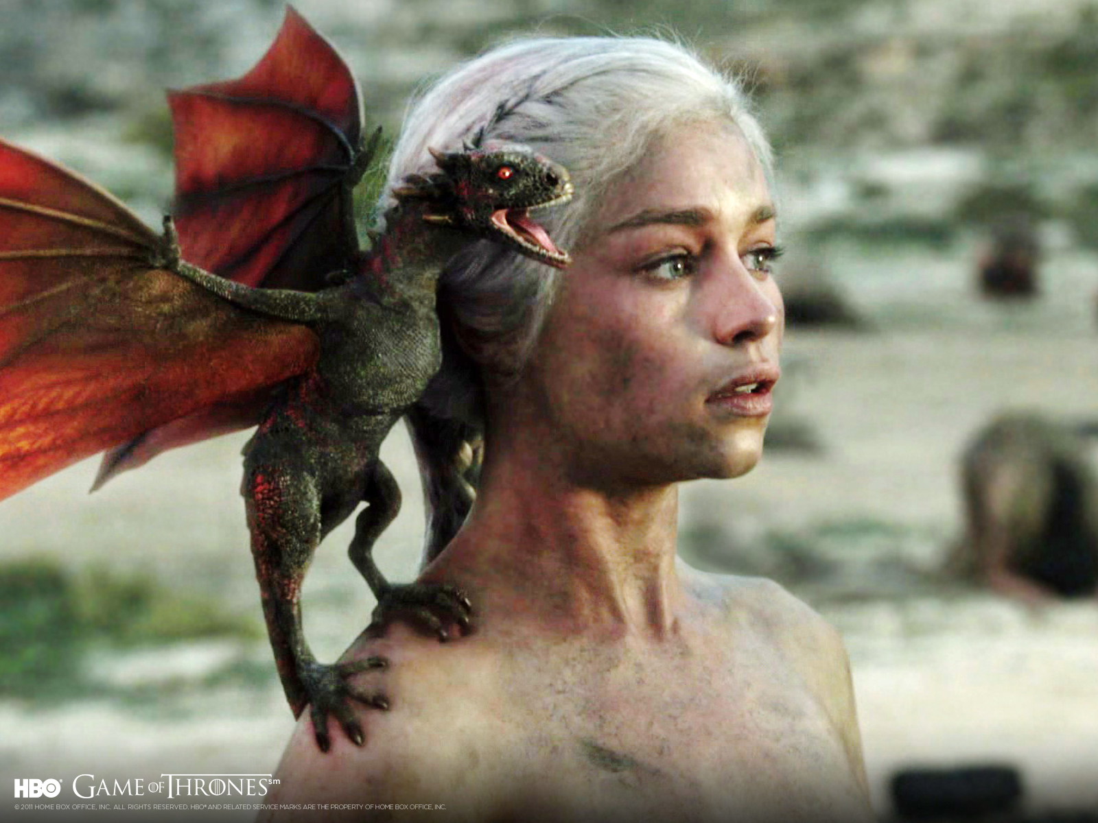 Download mobile wallpaper Game Of Thrones, Dragon, Tv Show, Daenerys Targaryen, Emilia Clarke for free.