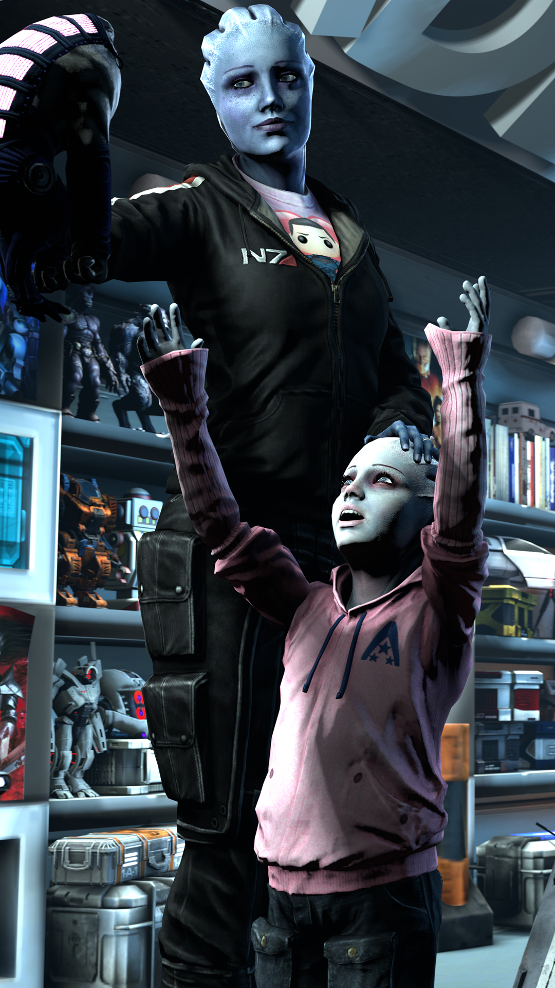 Descarga gratuita de fondo de pantalla para móvil de Mass Effect, Videojuego, Liara T'soni.