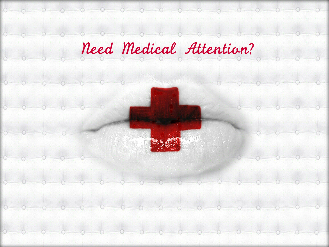 Handy-Wallpaper Lippen, Künstlerisch, Rotes Kreuz kostenlos herunterladen.