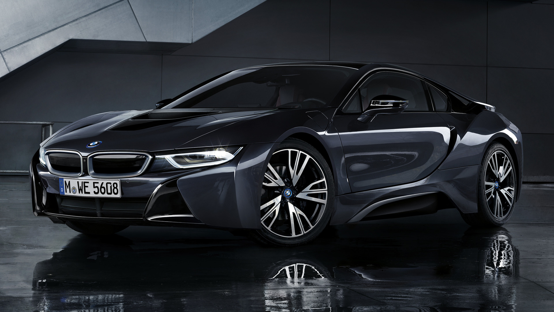 Bmw I8 Protonic Dark Silver Edition iPhone wallpapers