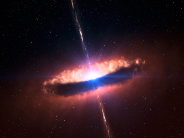 Baixe gratuitamente a imagem Ficção Científica, Quasar na área de trabalho do seu PC