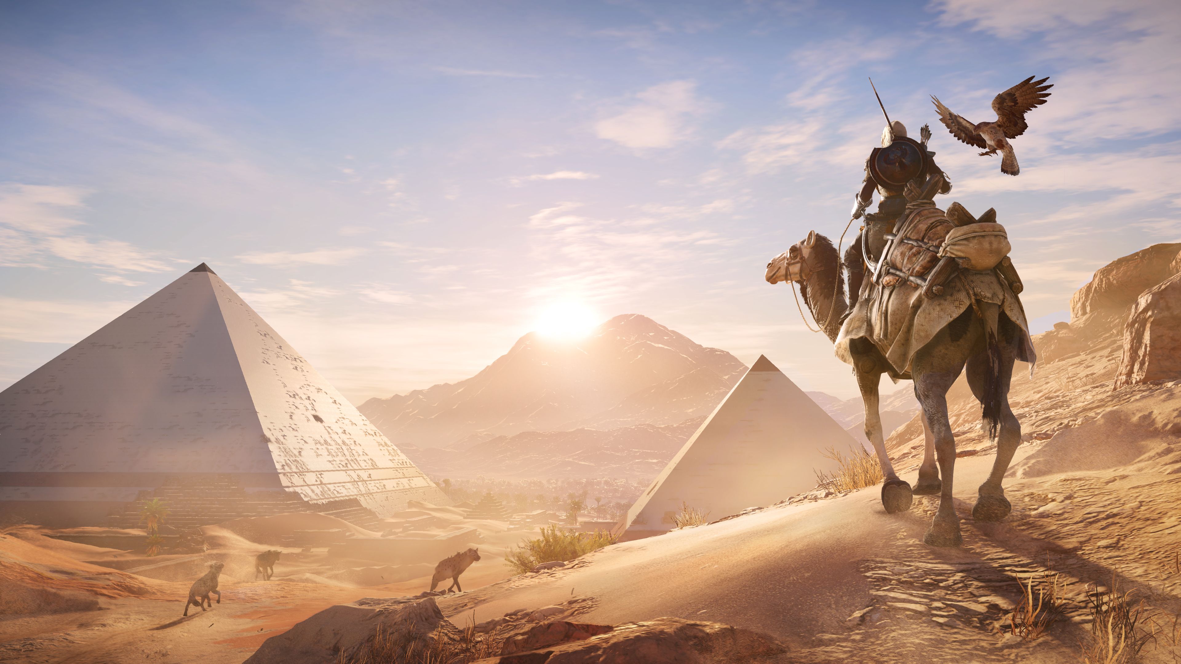 Скачать обои Assassin's Creed: Истоки на телефон бесплатно