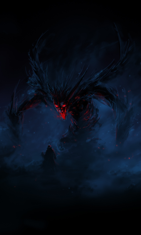 Download mobile wallpaper Dark, Monster, Demon for free.