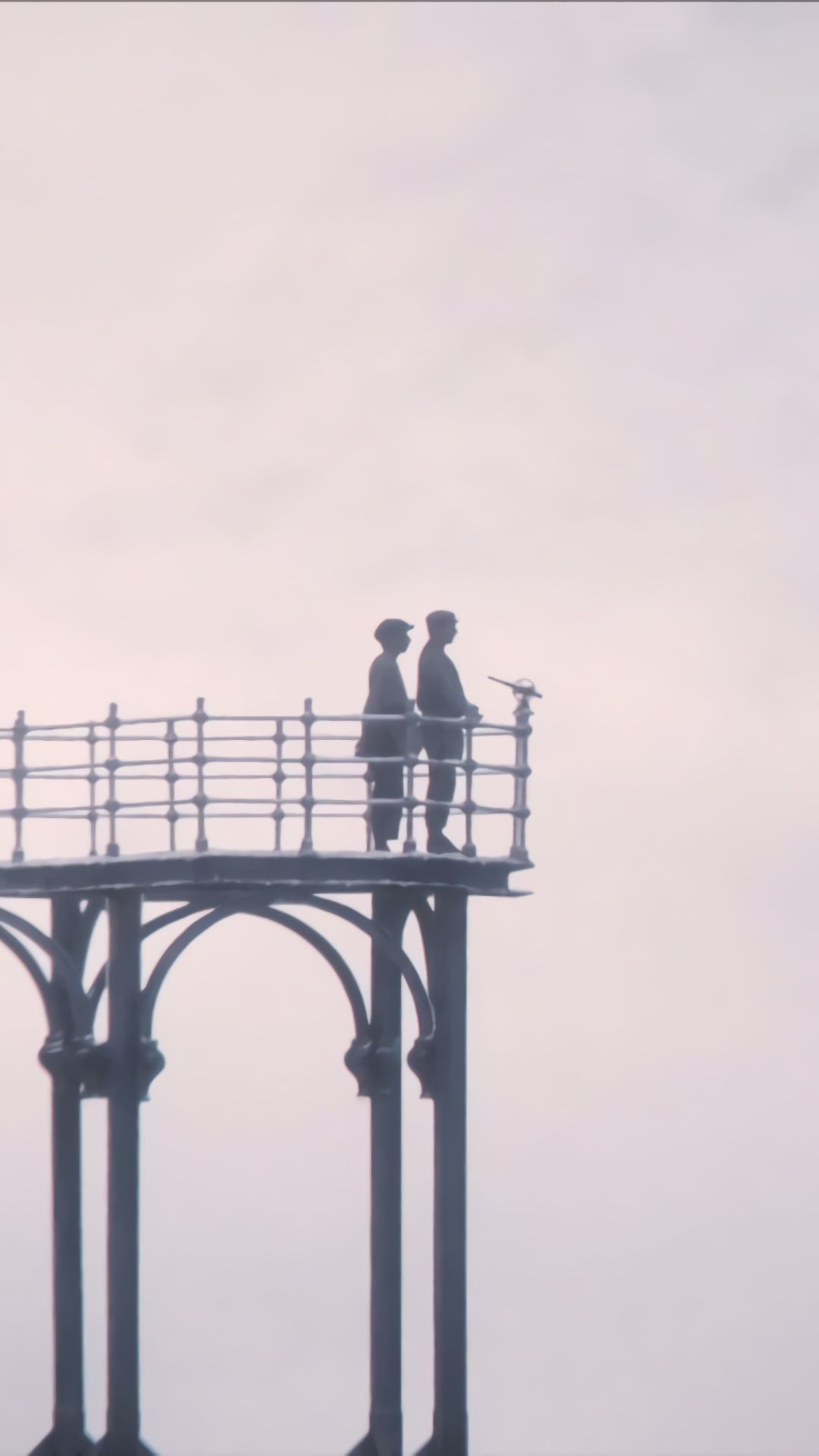 Download mobile wallpaper Pier, Fog, Movie, The Grand Budapest Hotel for free.