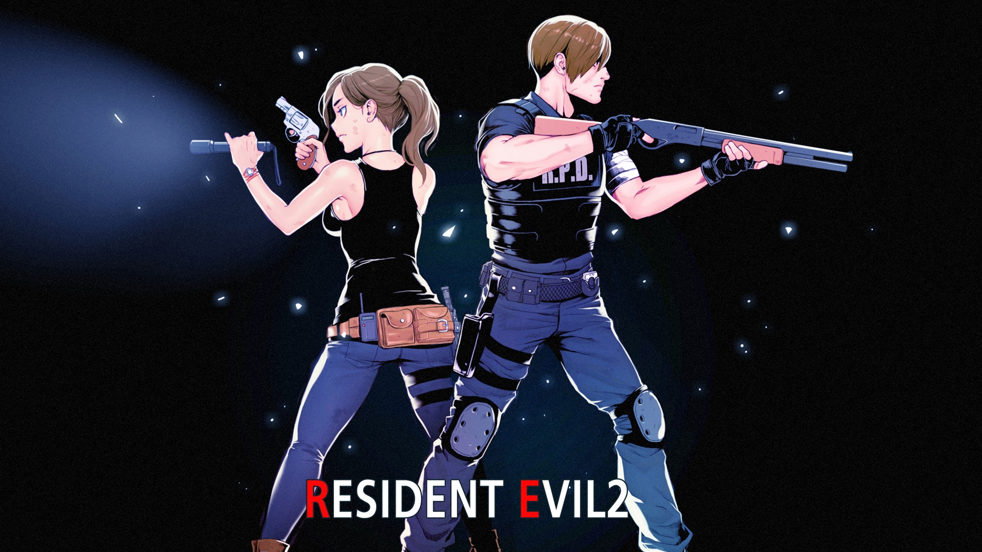 Téléchargez gratuitement l'image Resident Evil, Jeux Vidéo, Léon S Kennedy, Claire Redfield, Resident Evil 2 (2019) sur le bureau de votre PC