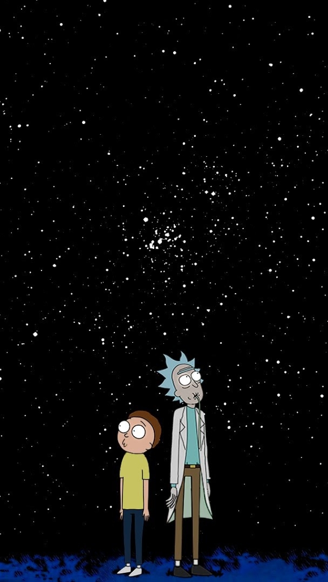 Download mobile wallpaper Space, Tv Show, Rick Sanchez, Morty Smith, Rick And Morty for free.