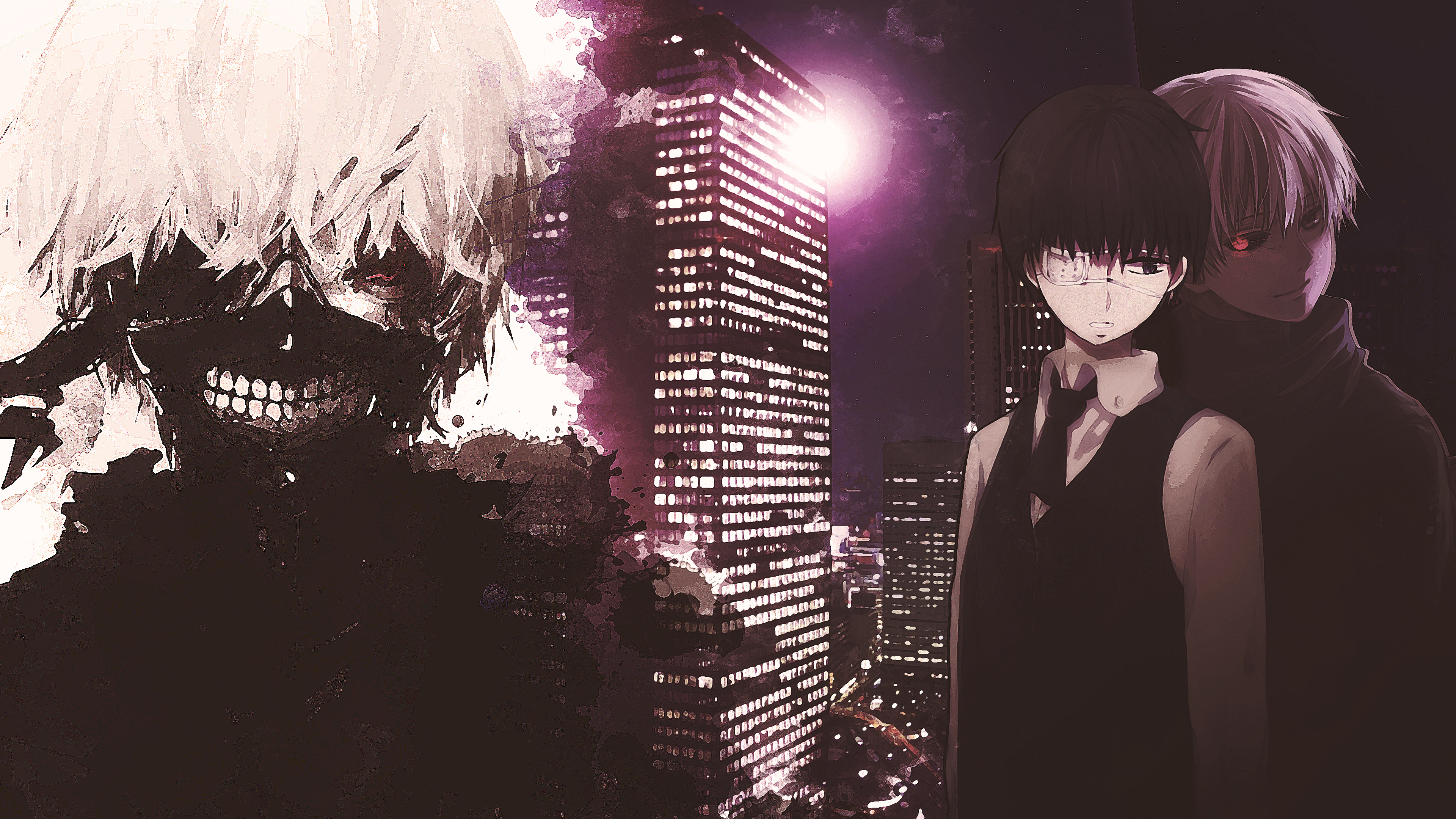 Laden Sie das Animes, Ken Kanek, Tokyo Ghoul-Bild kostenlos auf Ihren PC-Desktop herunter