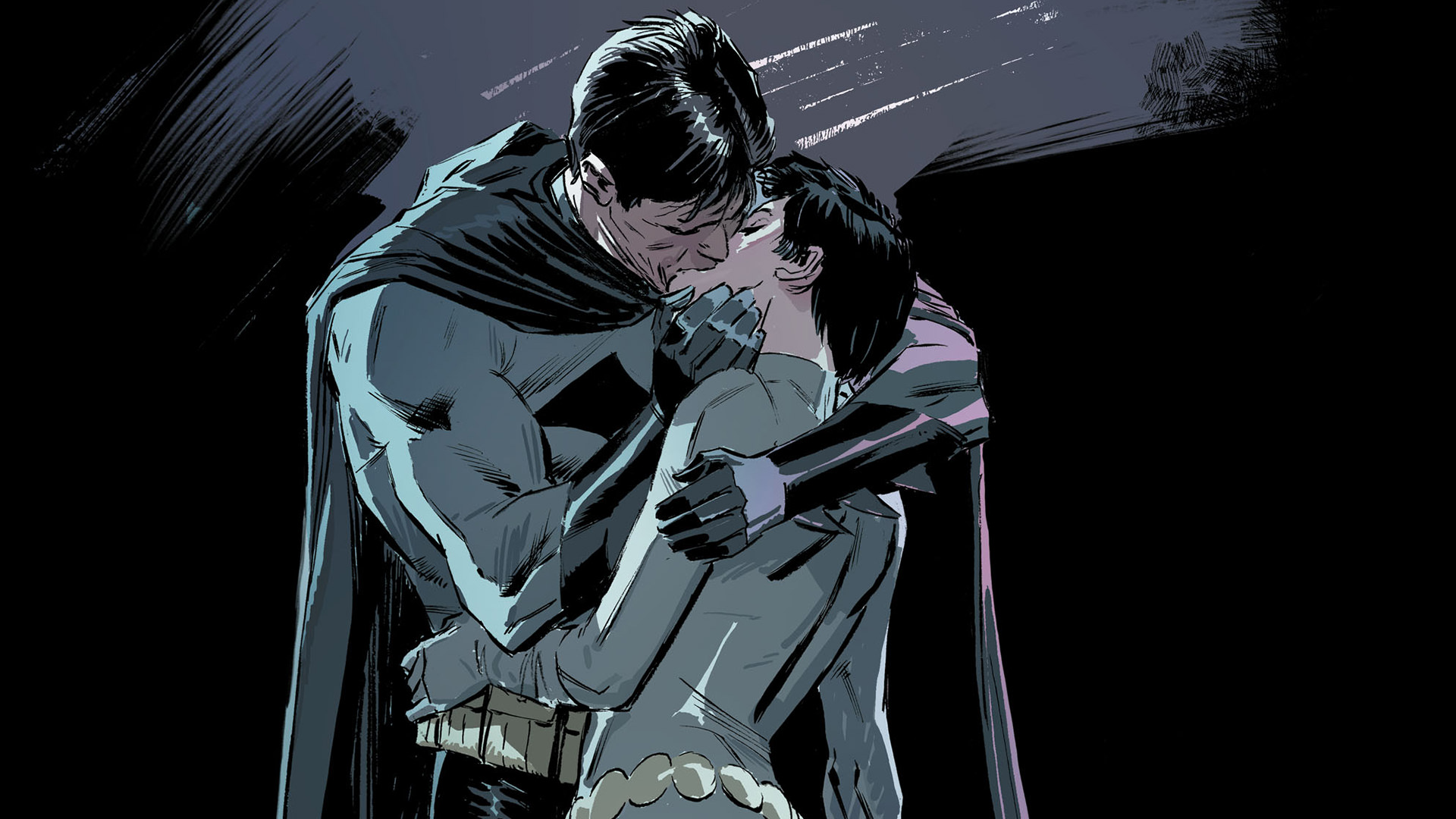 Download mobile wallpaper Batman, Catwoman, Comics for free.