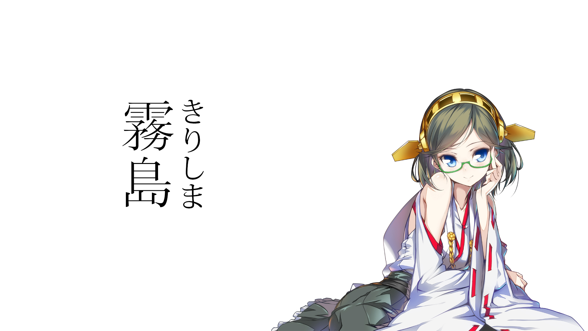 Free download wallpaper Anime, Kantai Collection, Kirishima (Kancolle) on your PC desktop
