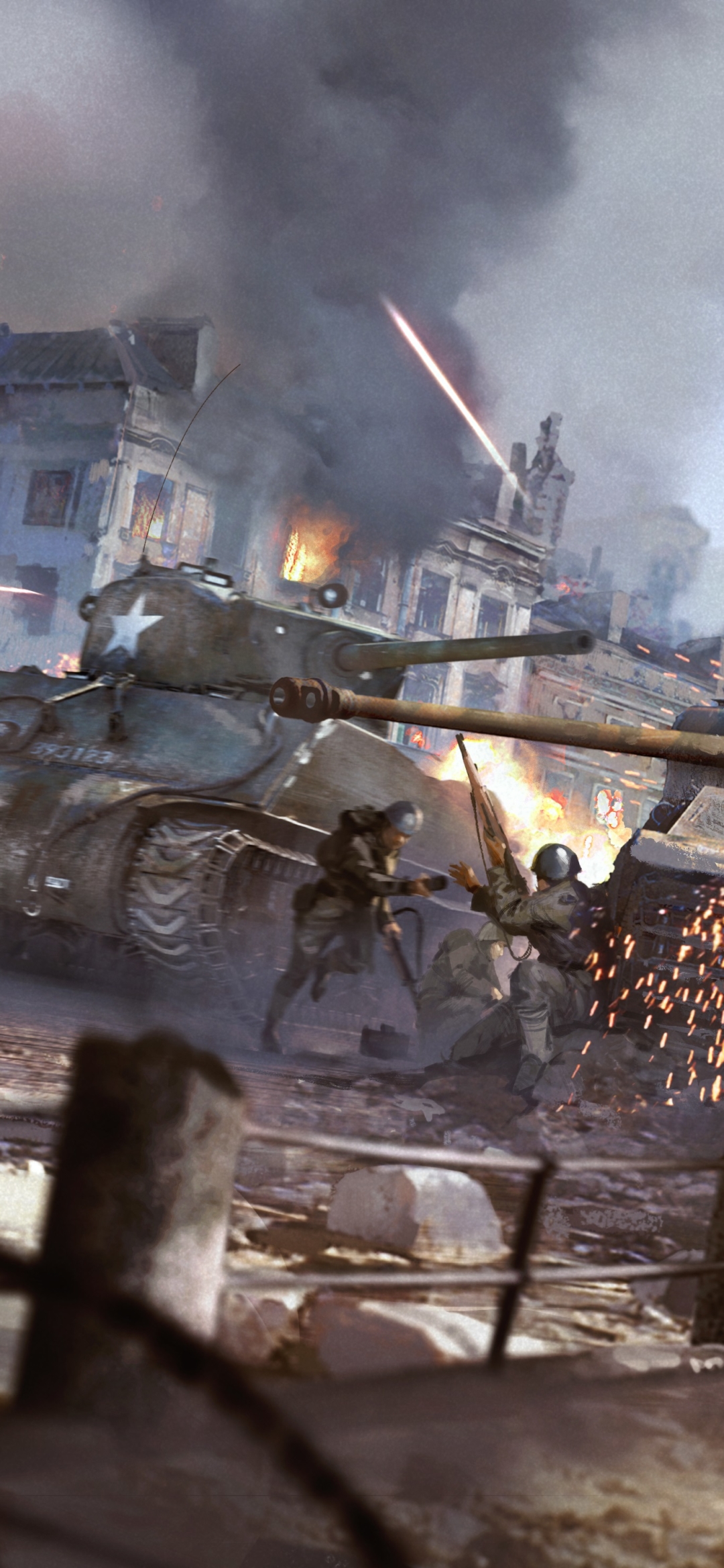 Handy-Wallpaper Panzer, Soldat, Computerspiele, M4 Sherman, War Thunder kostenlos herunterladen.