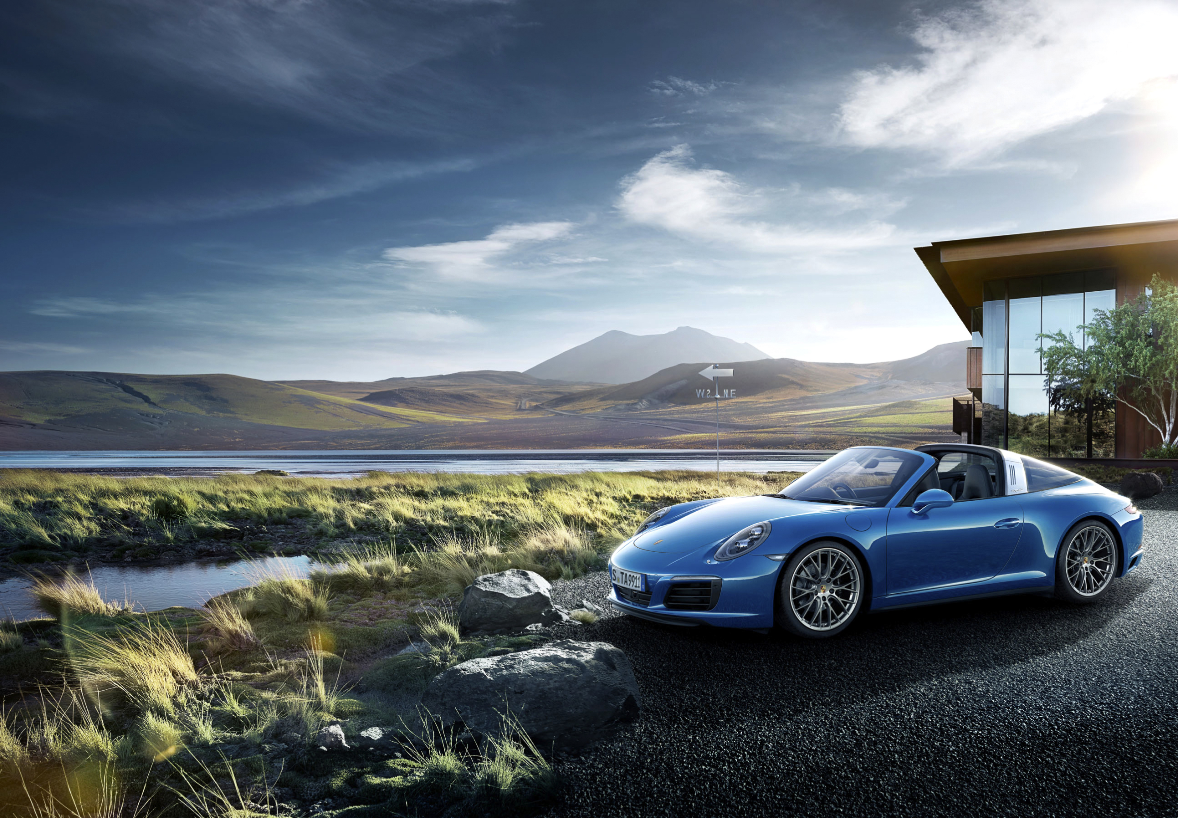 Завантажити шпалери безкоштовно Порш, Автомобіль, Porsche 911, Транспортні Засоби, Porsche 911 Targa картинка на робочий стіл ПК