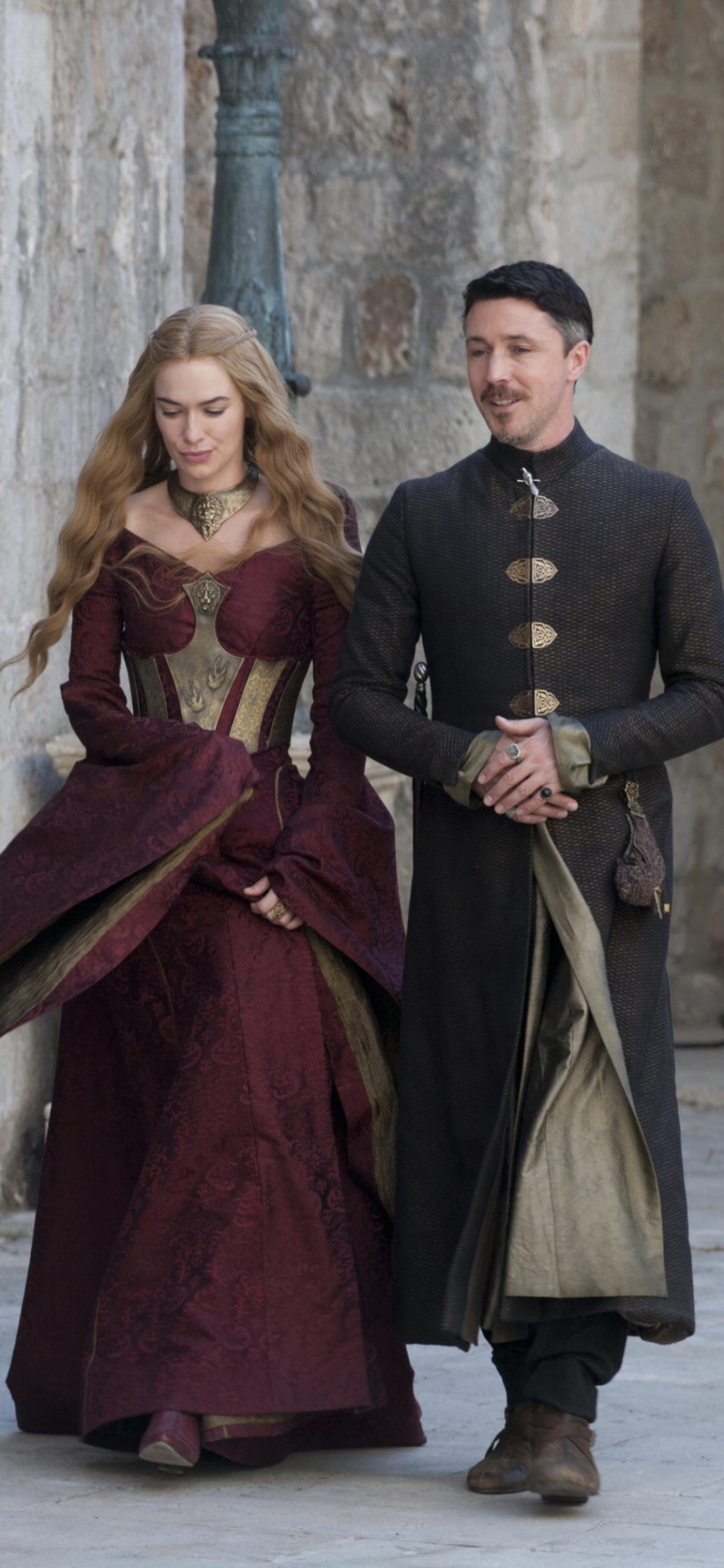 Download mobile wallpaper Game Of Thrones, Tv Show, Lena Headey, Cersei Lannister, Petyr Baelish, Aidan Gillen for free.