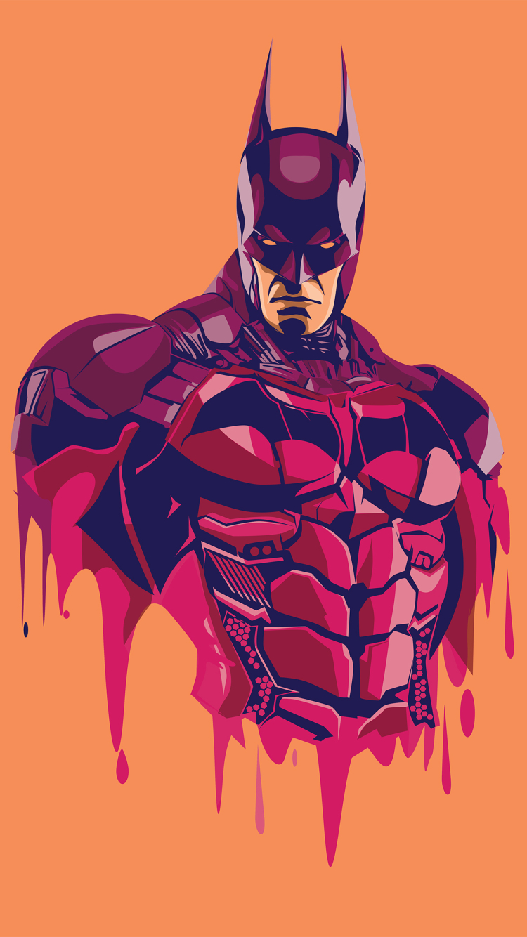 Handy-Wallpaper Batman, Minimalistisch, Comics, The Batman, Dc Comics kostenlos herunterladen.