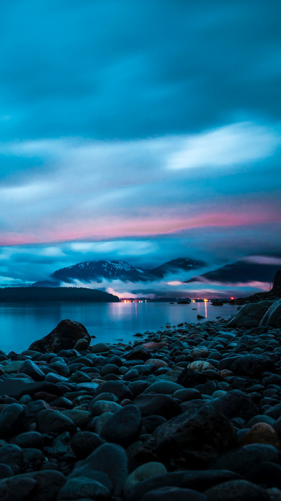 Download mobile wallpaper Coastline, Photography, Alaska for free.