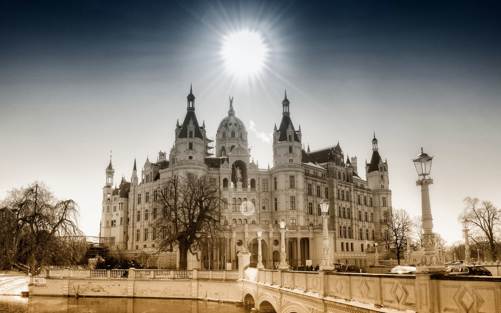 Free download wallpaper Man Made, Schwerin Palace, Palaces on your PC desktop