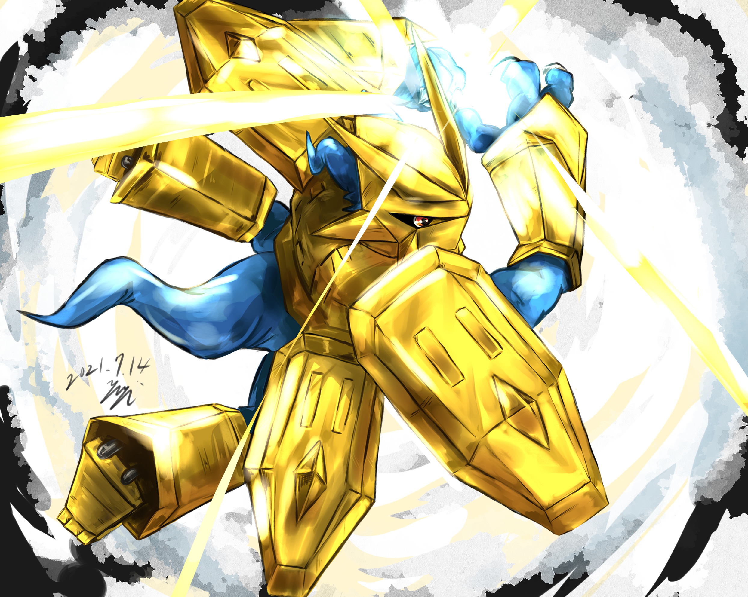 Laden Sie das Animes, Digimon, Magnamon (Digimon)-Bild kostenlos auf Ihren PC-Desktop herunter