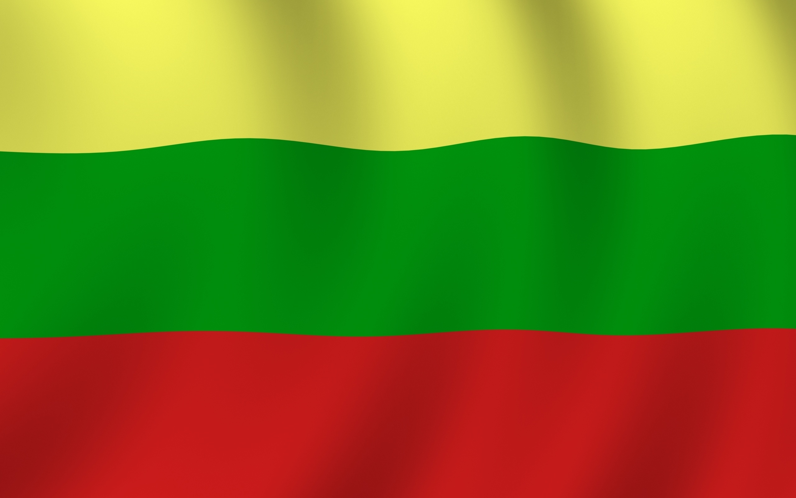 Скачать обои Флаг Литвы на телефон бесплатно