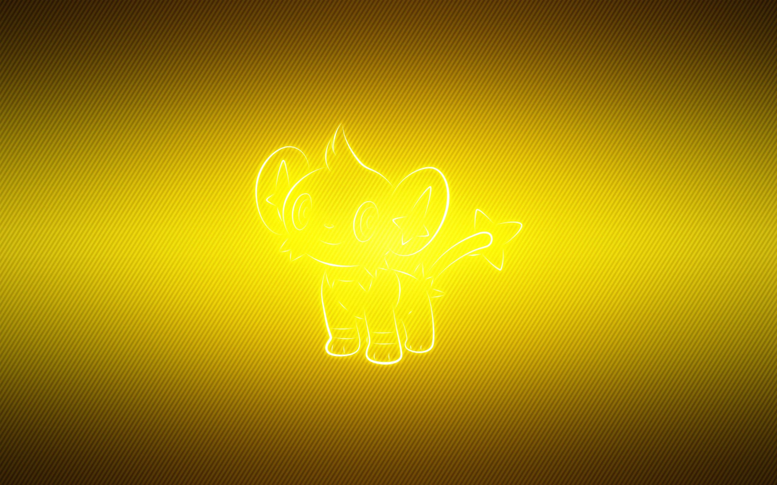 Free HD background, yellow, vector, pokemon, pokémon, shinx