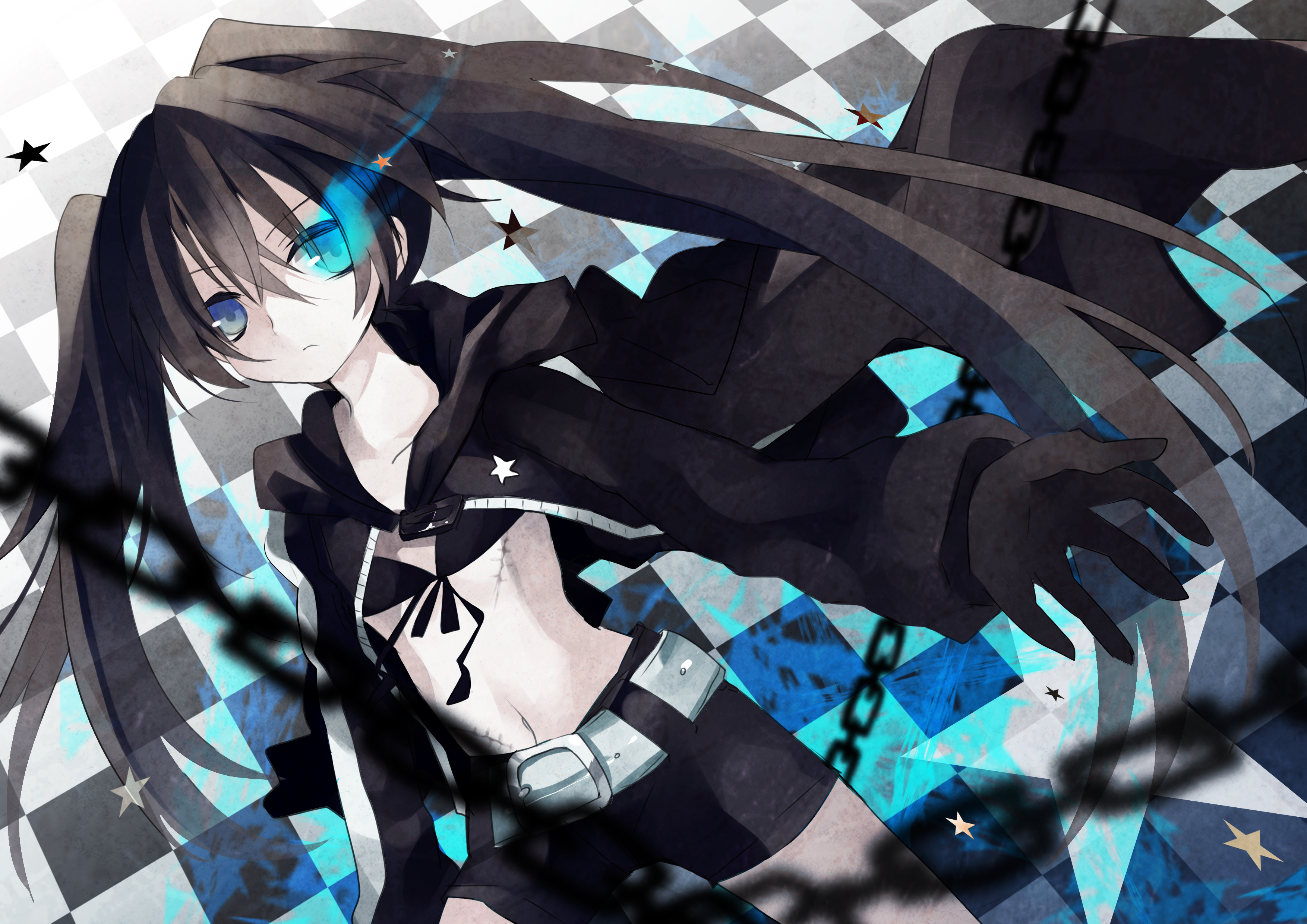 Free download wallpaper Anime, Black Rock Shooter on your PC desktop