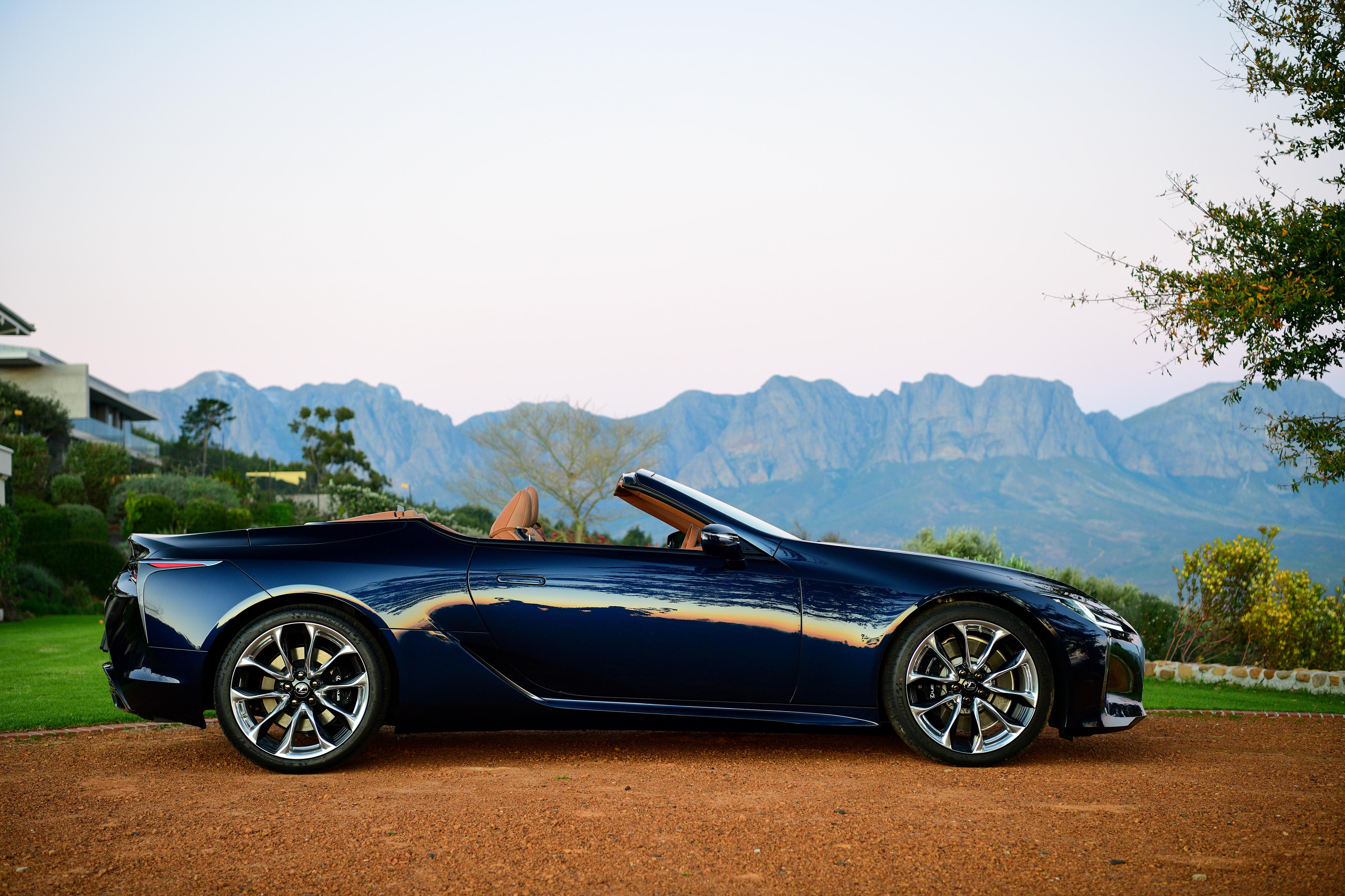 Handy-Wallpaper Lexus, Cabriolet, Fahrzeuge, Lexus Lc500 kostenlos herunterladen.