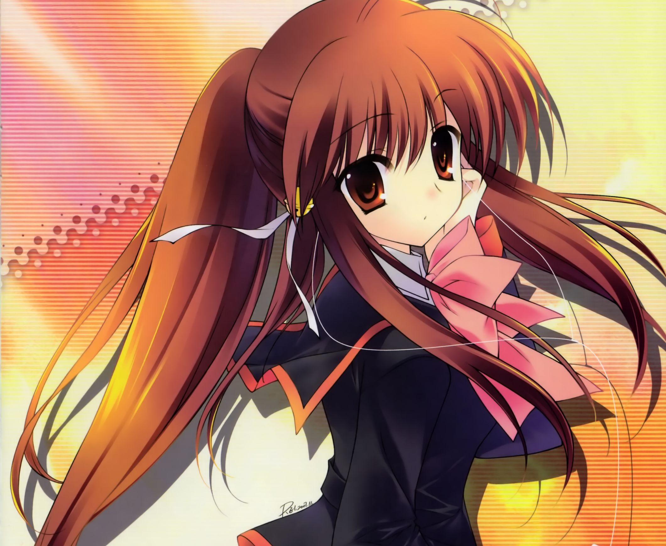 anime, little busters!, rin natsume