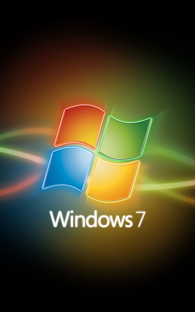 Скачати мобільні шпалери Вікна, Мікрософт, Технології, Логотип, Windows 7 безкоштовно.