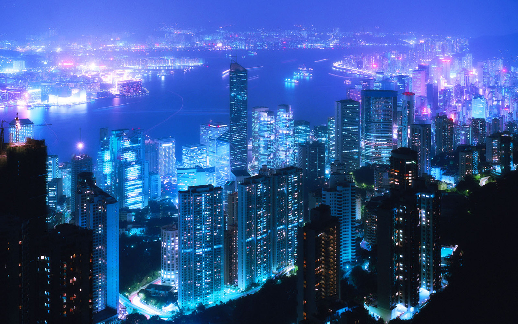 無料モバイル壁紙香港, 都市, マンメイドをダウンロードします。