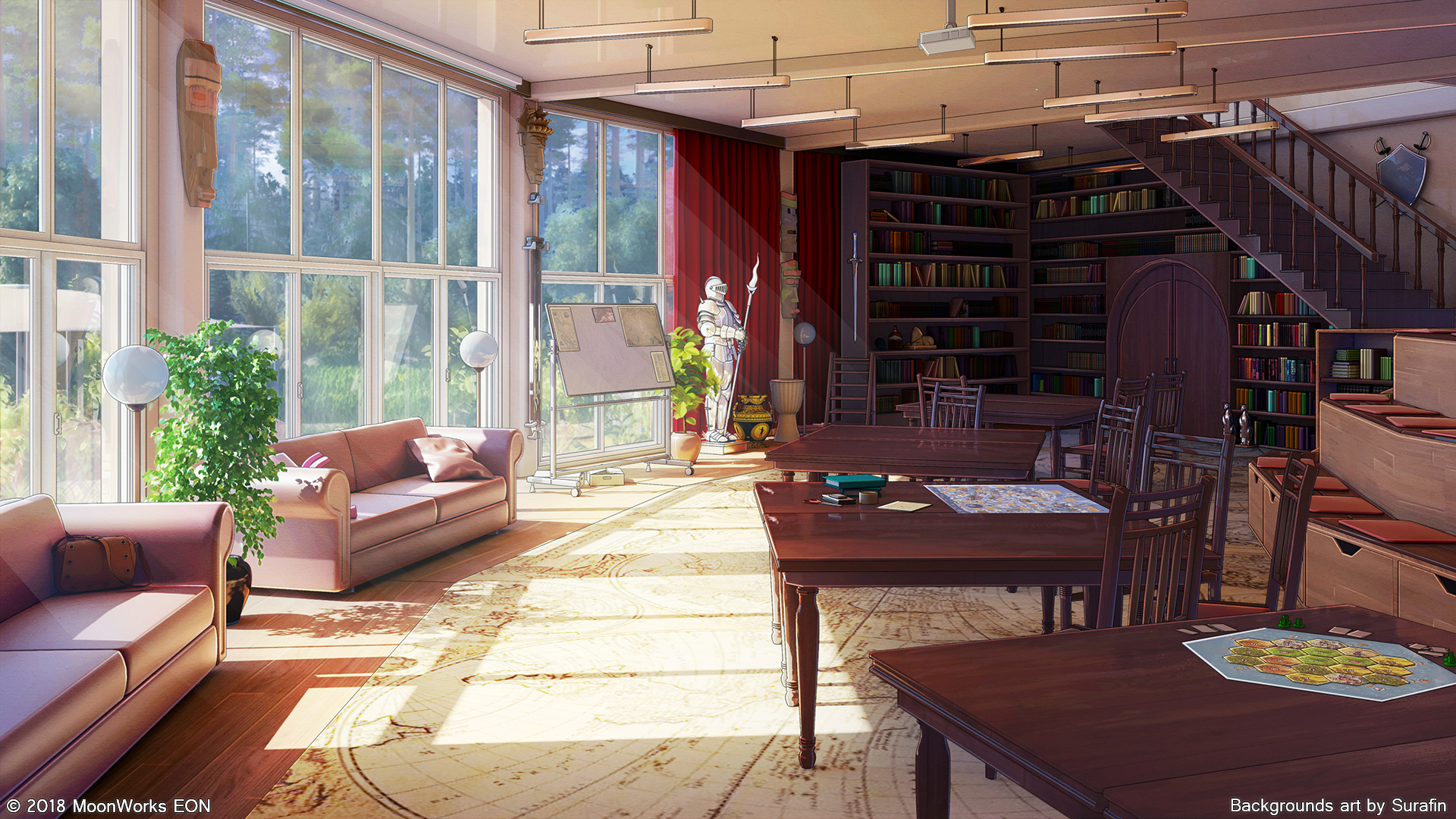 Download mobile wallpaper Anime, Interior, Room for free.