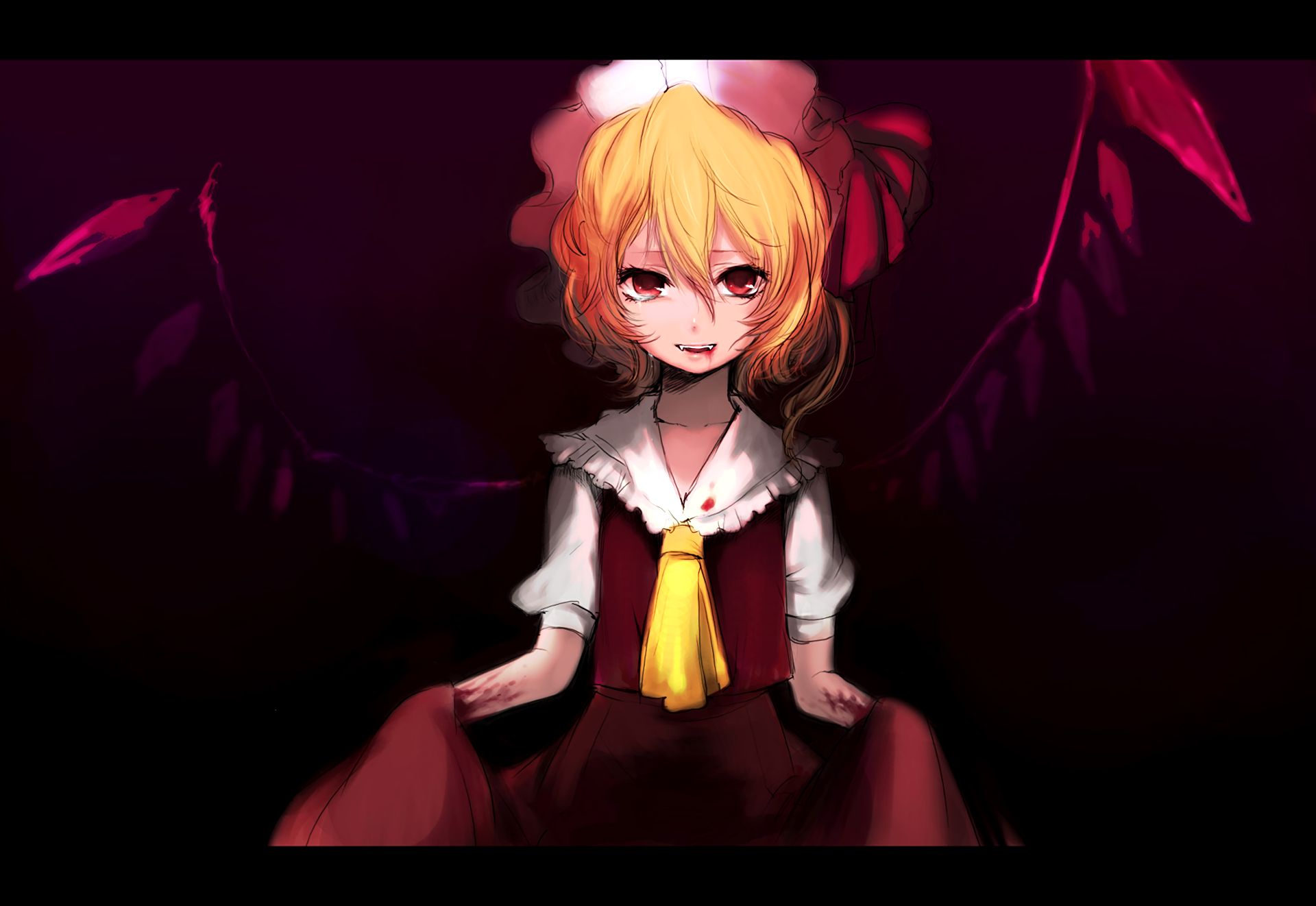 Download mobile wallpaper Flandre Scarlet, Touhou, Anime for free.