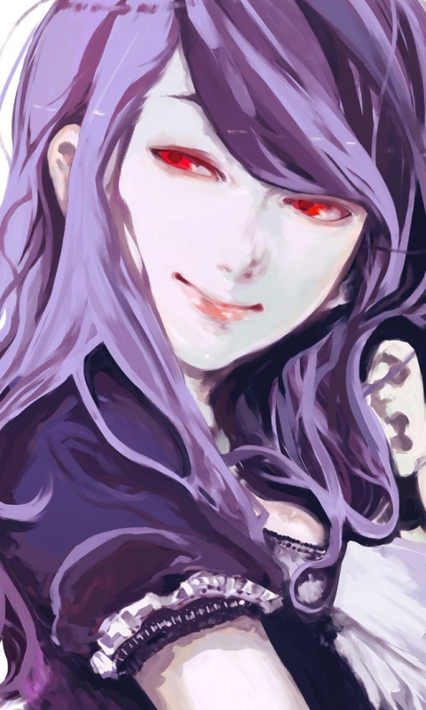 Handy-Wallpaper Animes, Ken Kanek, Tokyo Ghoul, Rize Kamishiro kostenlos herunterladen.