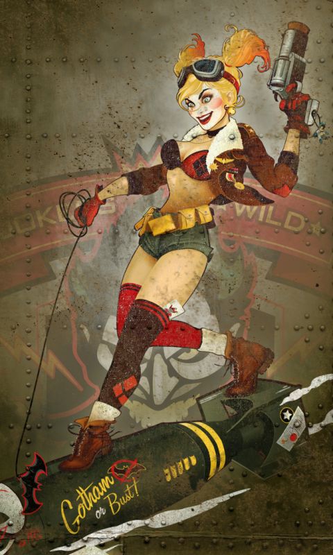 Baixar papel de parede para celular de História Em Quadrinhos, Harley Quinn, Dc Bombshells gratuito.