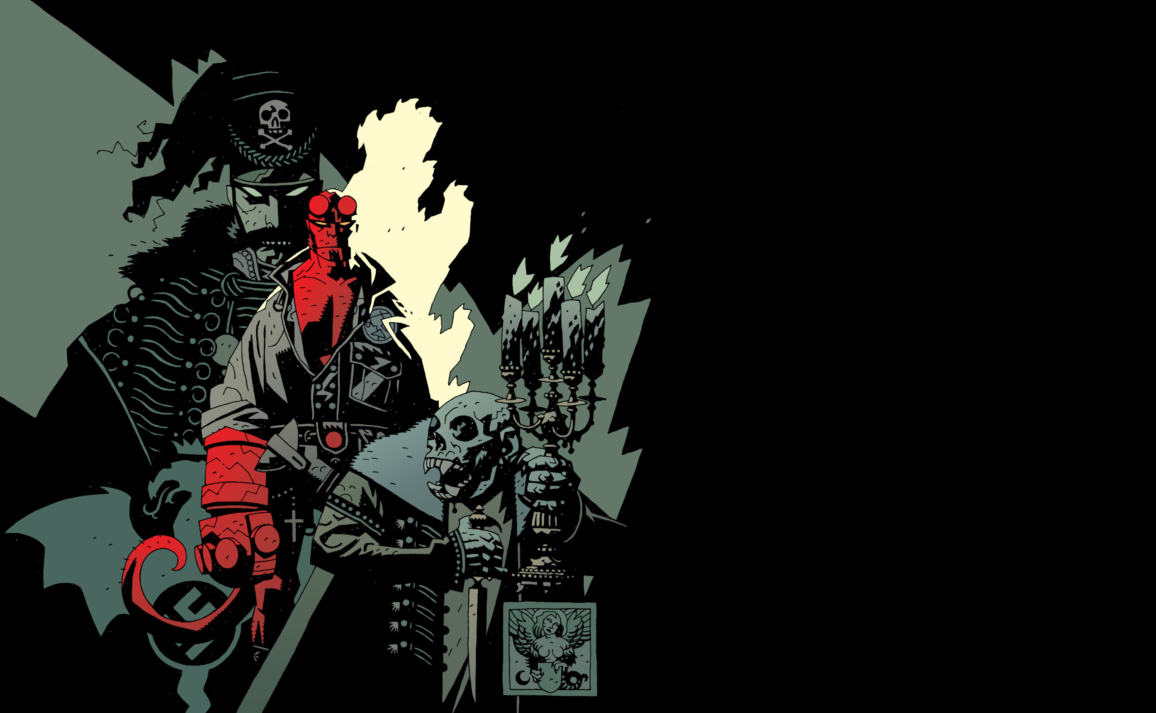Free download wallpaper Hellboy, Comics on your PC desktop