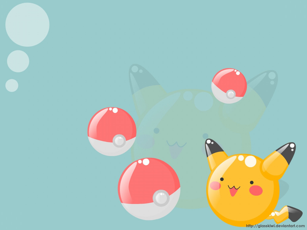 Download mobile wallpaper Pokémon, Pikachu, Video Game, Pokeball for free.