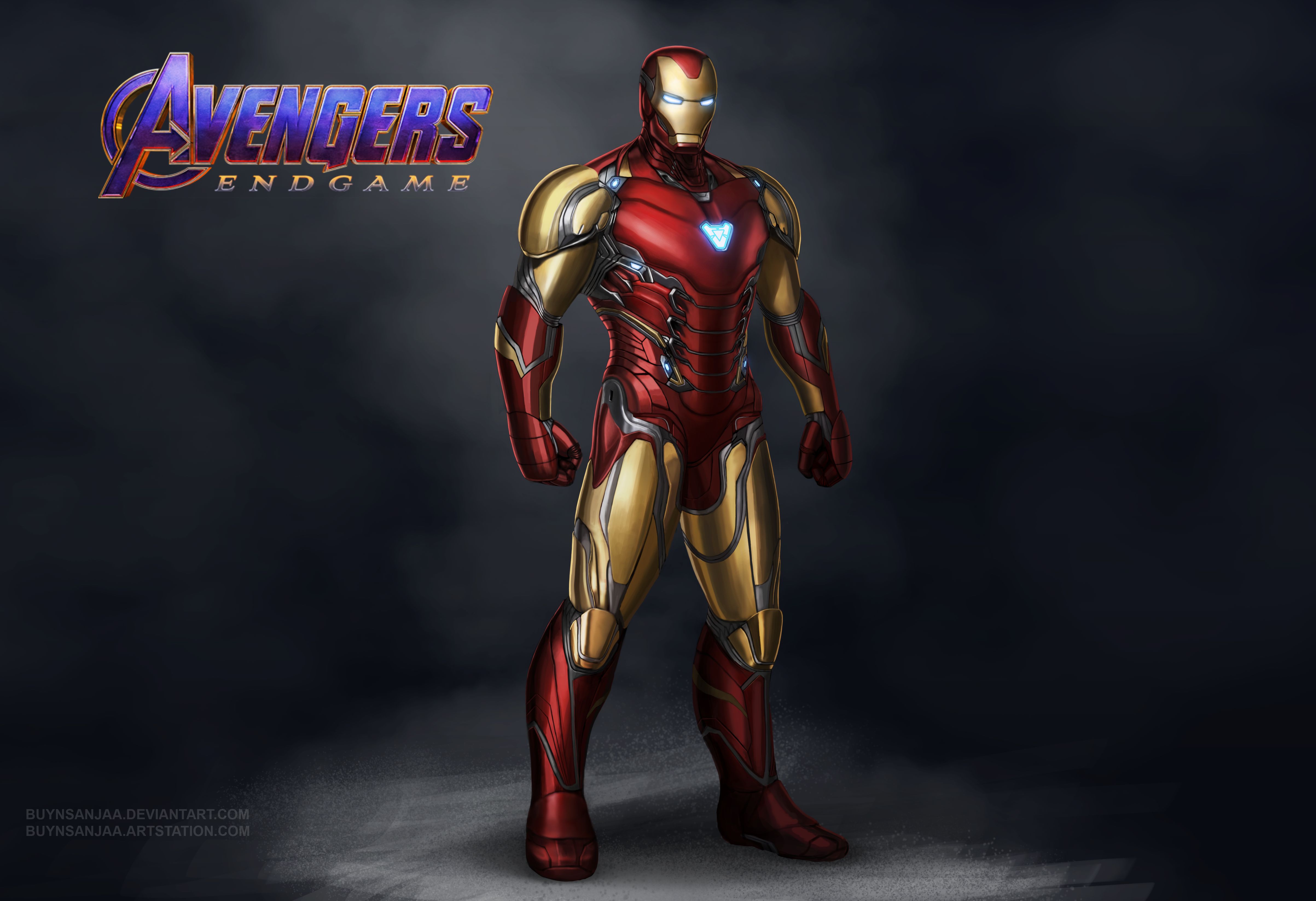 movie, avengers endgame, avengers, concept art, iron man, mark 85, tony stark, the avengers