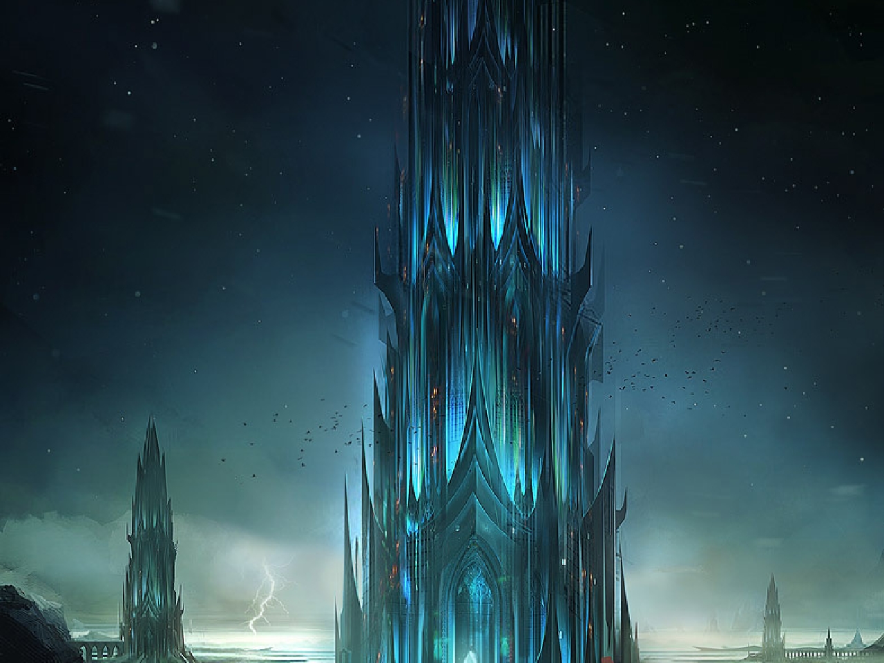 Download mobile wallpaper Fantasy, Castle for free.