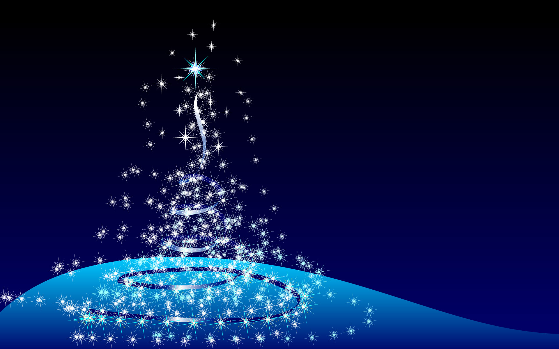 Скачати мобільні шпалери Різдво, Різдвяна Ялинка, Синій, Свято безкоштовно.