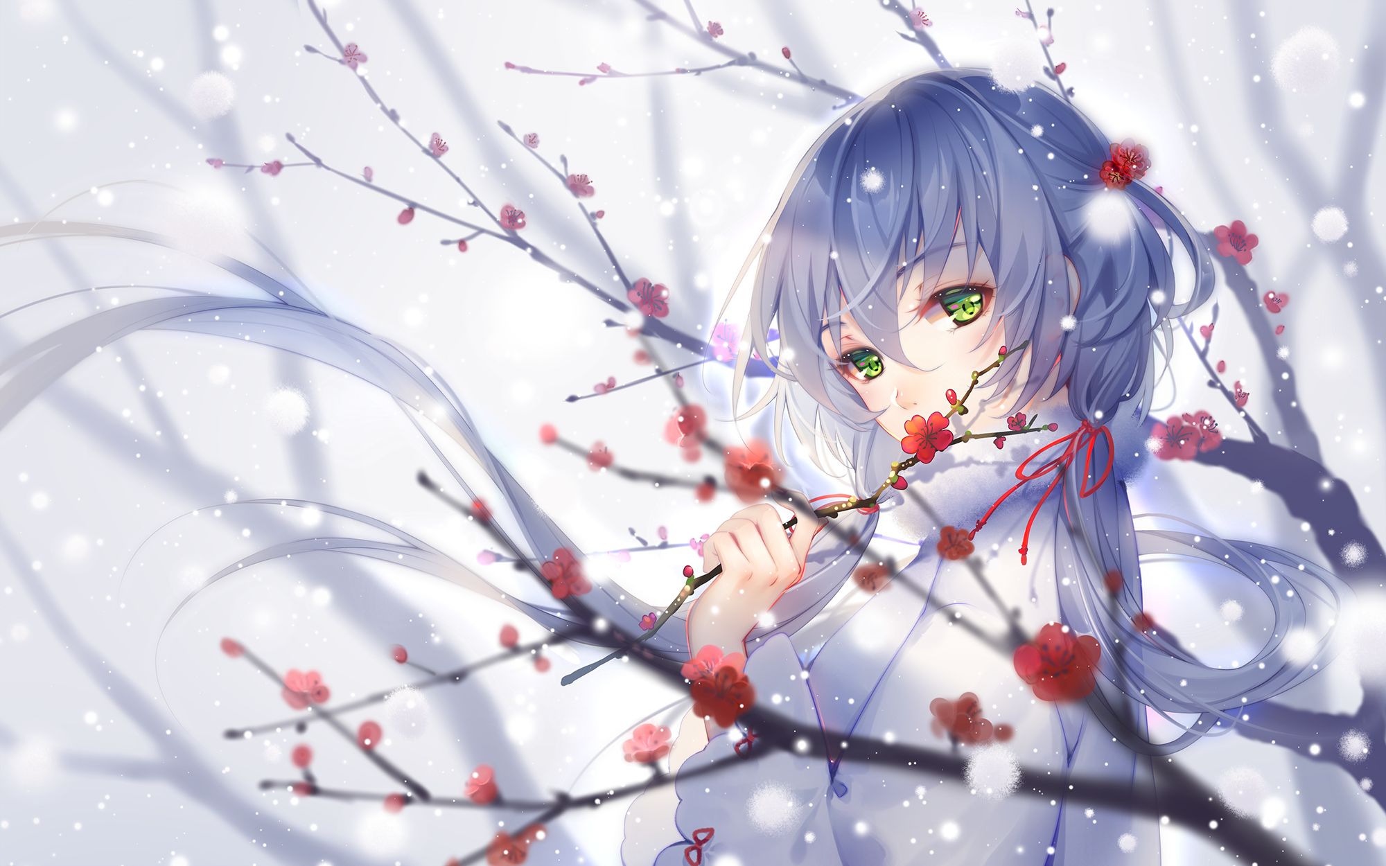 anime, vocaloid, luo tianyi