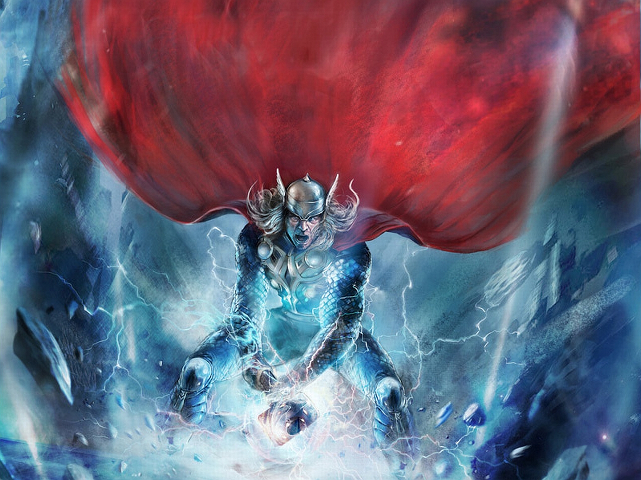 Handy-Wallpaper Comics, Thor kostenlos herunterladen.