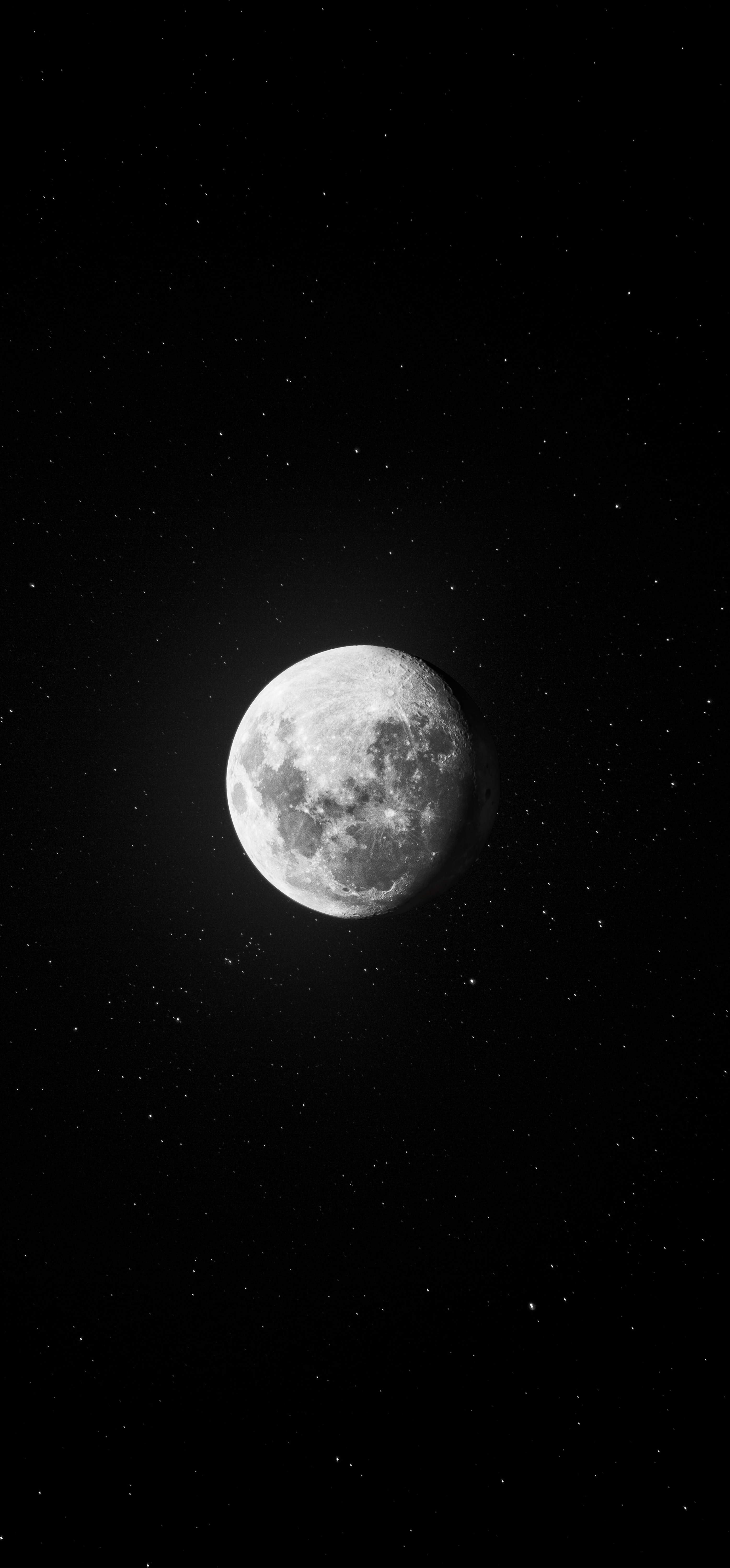 133777 скачать картинку луна, космос, звезды, темный, астрономия - обои и заставки бесплатно
