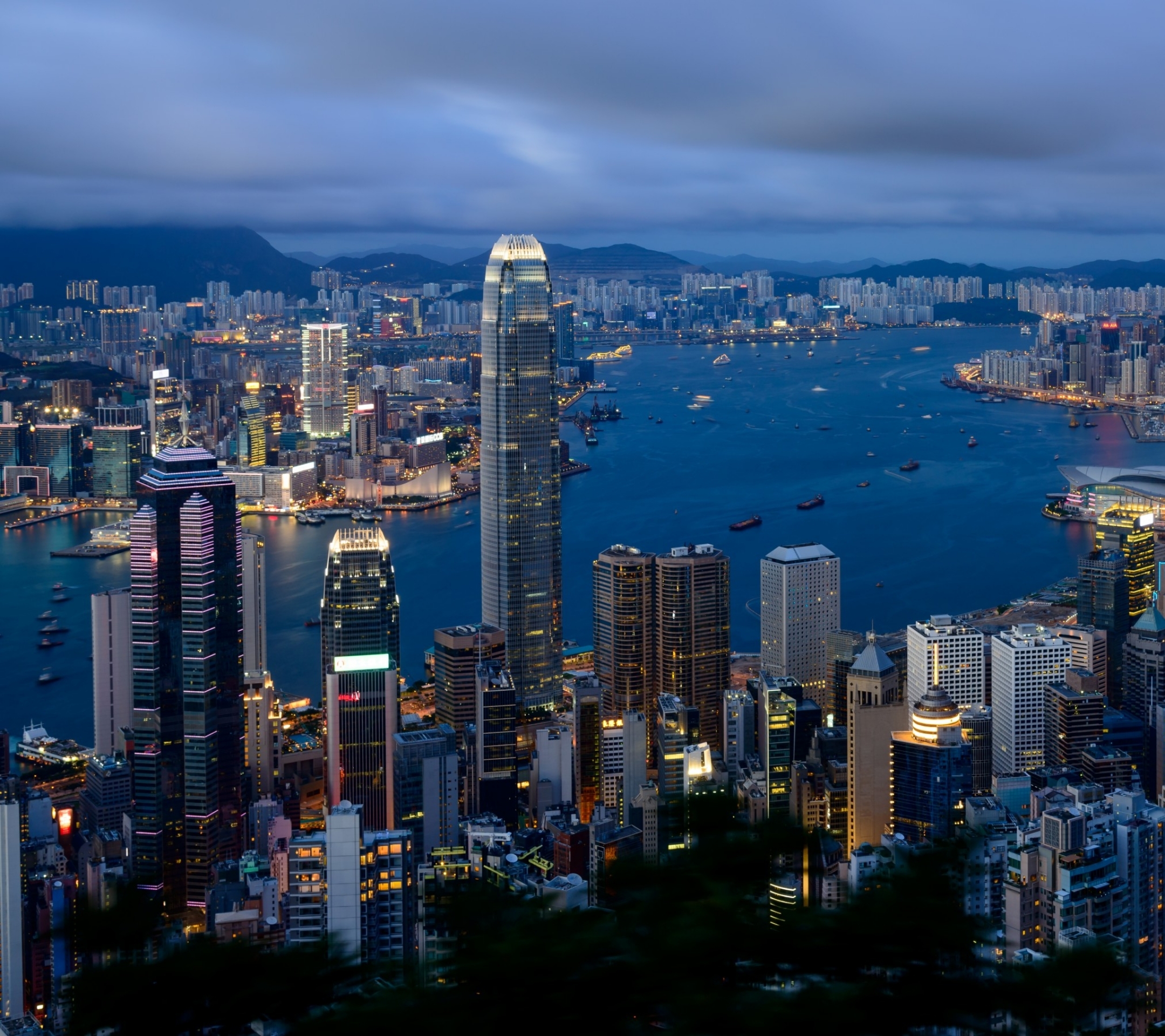 Скачать обои бесплатно Города, Гонконг, Сделано Человеком картинка на рабочий стол ПК