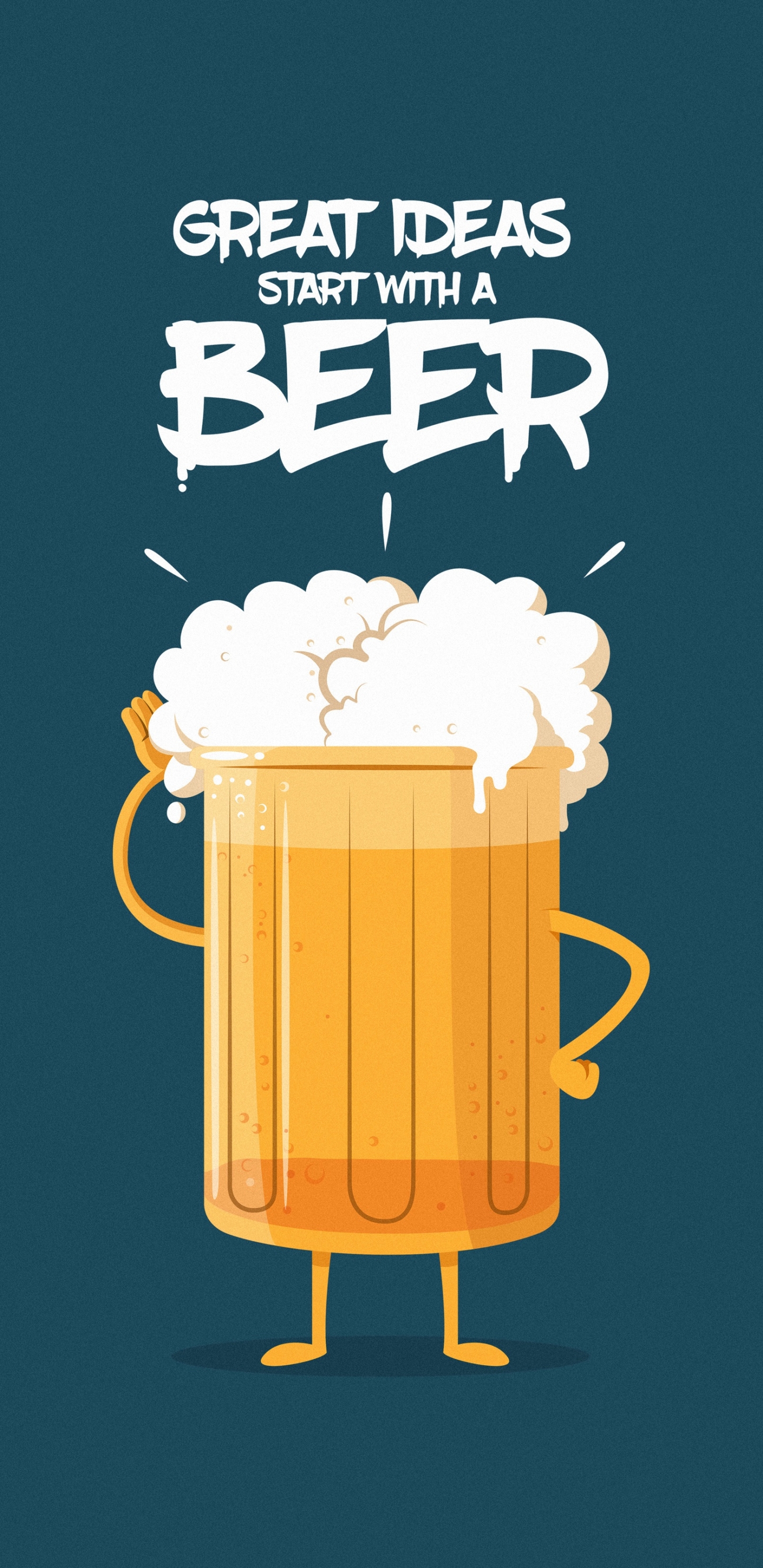 Download mobile wallpaper Beer, Humor, Minimalist for free.