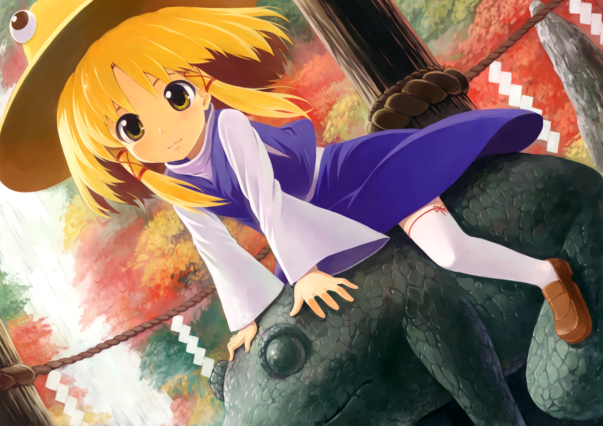 Descarga gratis la imagen Animado, Touhou, Suwako Moriya en el escritorio de tu PC