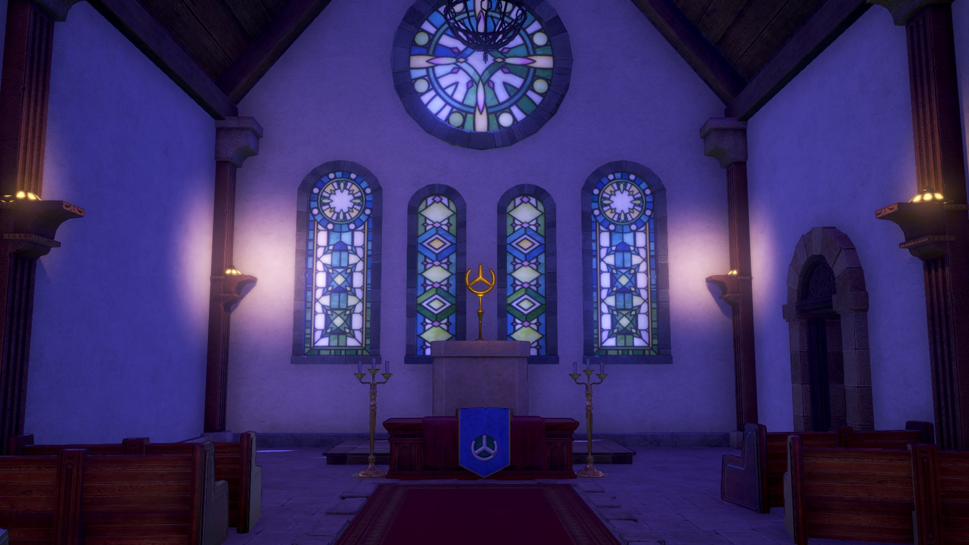 Завантажити шпалери безкоштовно Церква, Відеогра, Dragon Quest Xi картинка на робочий стіл ПК