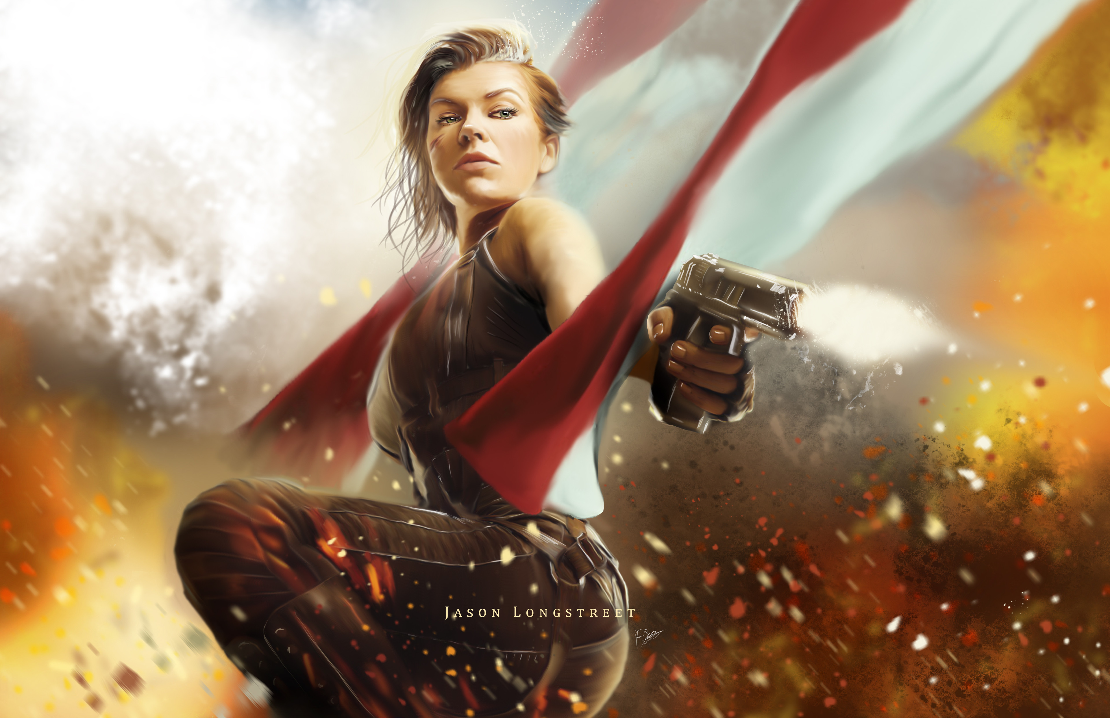 Laden Sie das Resident Evil, Milla Jovovich, Filme-Bild kostenlos auf Ihren PC-Desktop herunter