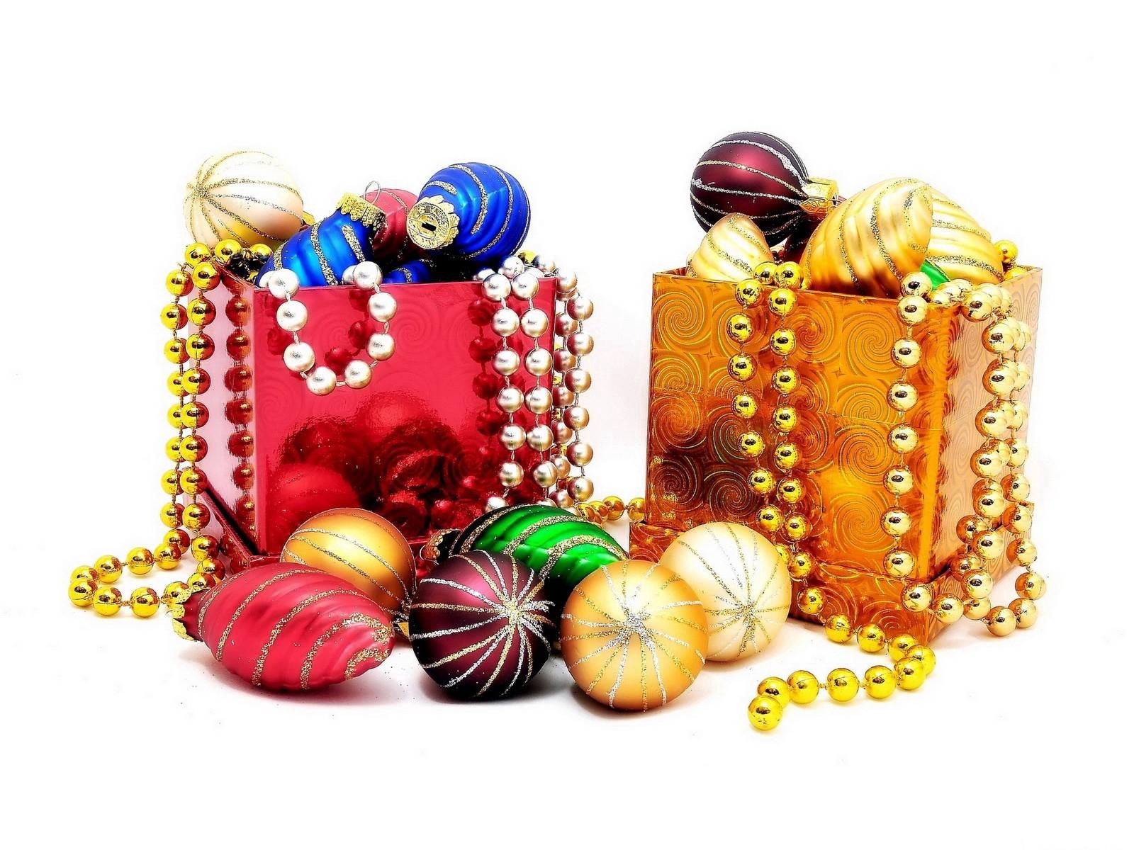 holidays, decorations, christmas decorations, christmas tree toys, boxes, diversity, variety