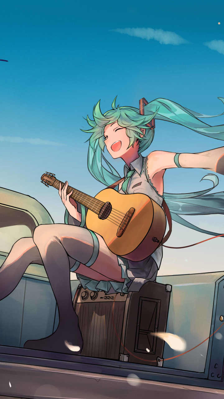 Descarga gratuita de fondo de pantalla para móvil de Vocaloid, Animado, Hatsune Miku.