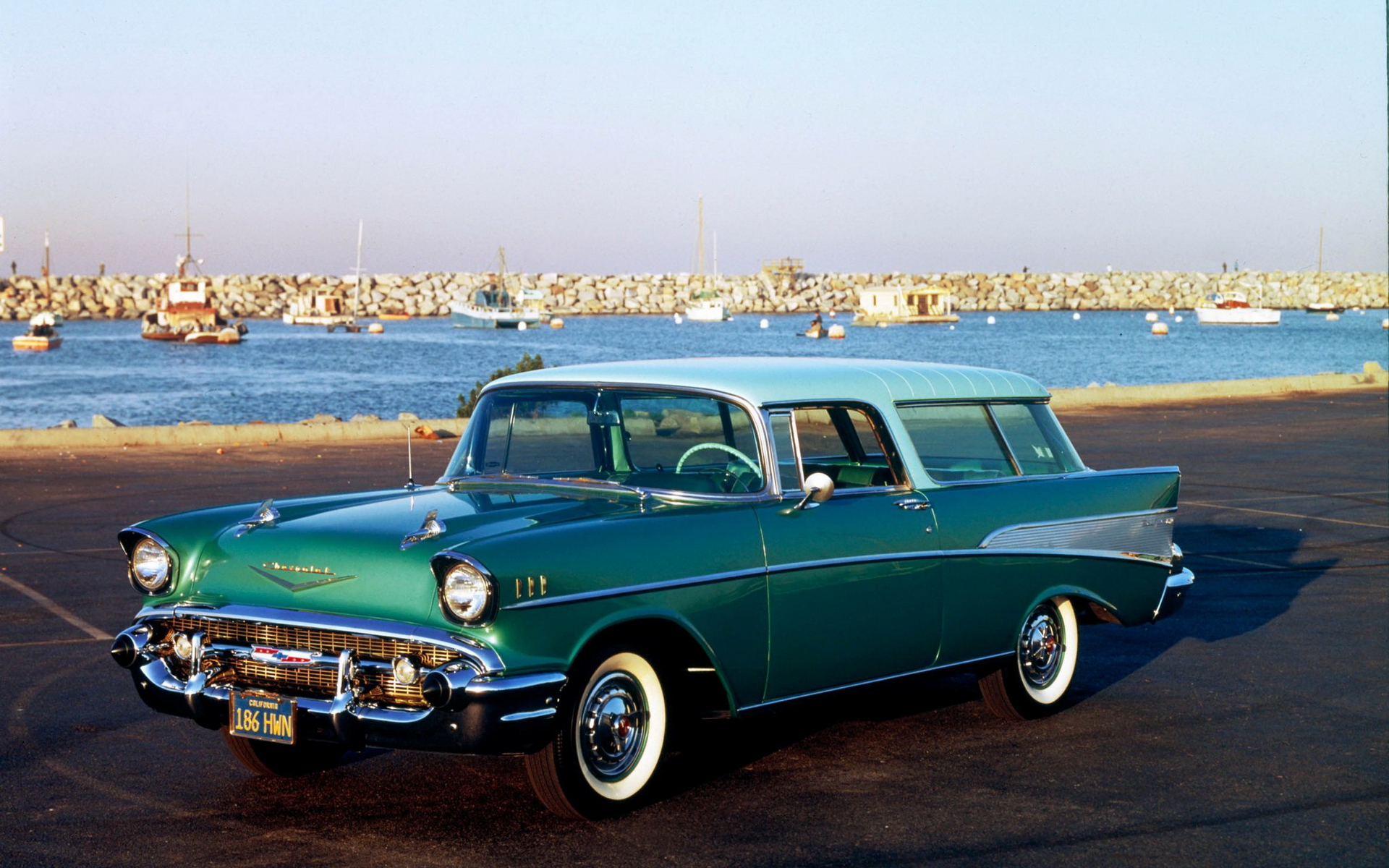 Los mejores fondos de pantalla de 1957 Chevrolet Nómada para la pantalla del teléfono